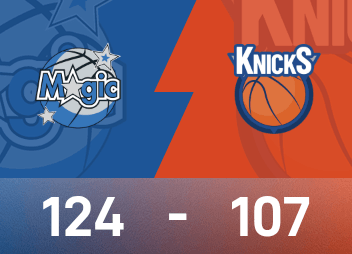 NBA戰報：華格納28分9板，魔術124-107輕取尼克斯